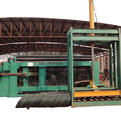 China Máquina verde de rede hexagonal 2m com potência de corte hidráulica de 2,2 kW fornecedor