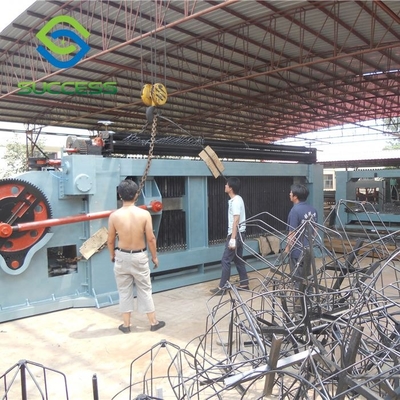 China Máquina de rede de arame hexagonal de alta velocidade com diâmetro de arame ajustável de 0,3-2,5 mm fornecedor