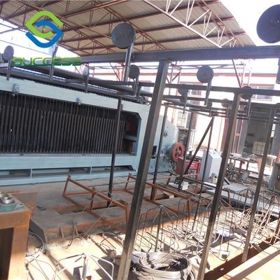 China Máquina de tecelagem de malha de gabião de 4300 mm automática industrial de trabalho pesado fornecedor