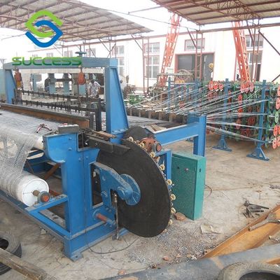 China 0.4-2.5mm Output Crimped Wire Mesh Machine para galvanizado / PVC revestido de aço inoxidável fornecedor