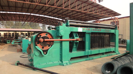 China Máquina de Caixa de Gabião para Serviços Pesados, Tipo Equipamento de Malha de Arame Durável para Produção de Gabiões e Aplicações de Construção fornecedor